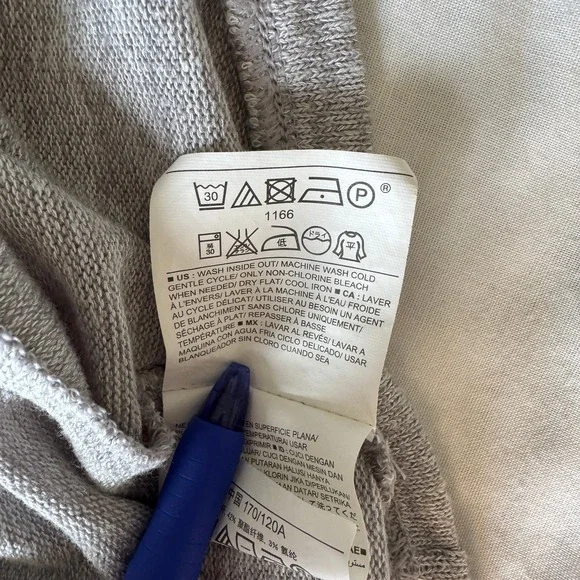 Old Navy Drop Shoulder Open‎ Front Lightweight Cardigan Sweater Gray XXL Office - Picture 9 of 11